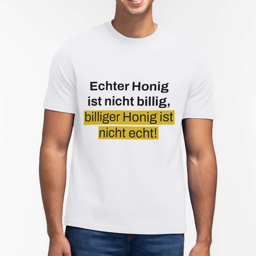 BeeInTouch - T-Shirt weiß